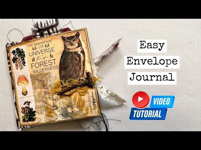 Easy Envelope Journal Tutorial (Beginner Friendly)