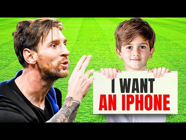 This is Why MESSI will NEVER buy an iPhone for his Sons..