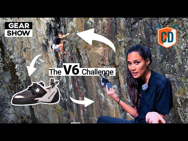 Can This Shoe ACTUALLY Climb V6?  Evolv V6 Challenge | Climbing Daily Ep. 2445