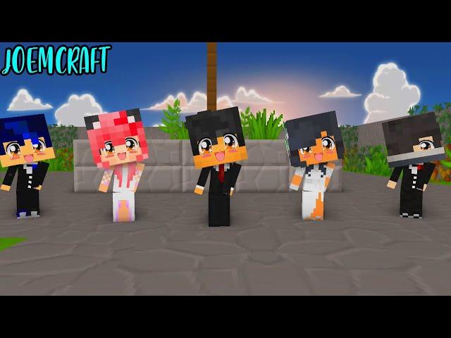 WEDDING DAY APHMAU | CHICKEN WINGS MEME | SUPERIDOL DANCE | HERO TONIGHT DANCE - Minecraft Animation