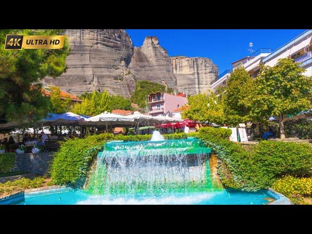 [4k] Kalambaka Greece - Discover the Wonders of Meteora Monasteries.