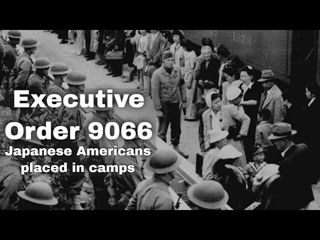 19th February 1942: Executive Order 9066 authorises Japanese Americans to be placed in camps