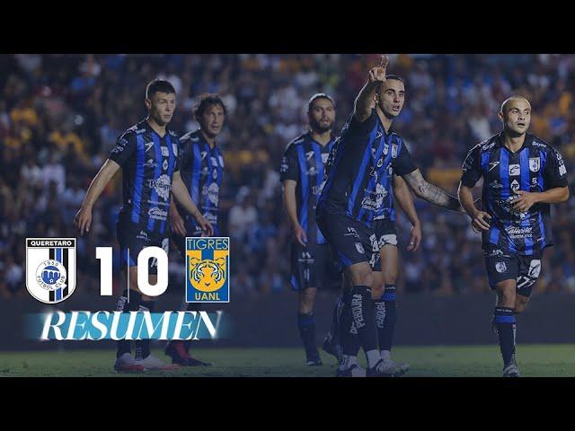 QUERÉTARO 1-0 TIGRES J8 | GALLOS DOMÓ a los FELINOS en la Corregidora