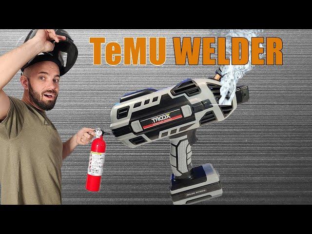 This is why you dont buy a WELDER from TEMU for $89