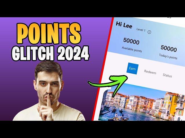 How To Get Free Microsoft Rewards Points (100,000) FREE Microsoft Rewards Points 2024!