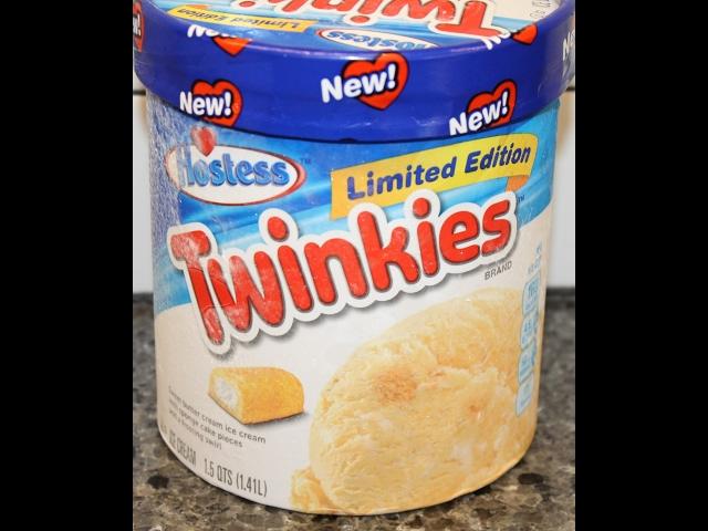 Hostess Twinkies Ice Cream Review