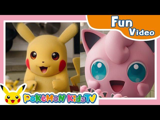 Pokémon Sweets Paradise EP01: Pokémon Special Desserts | Pokémon Fun Video | Pokémon Kids TV​