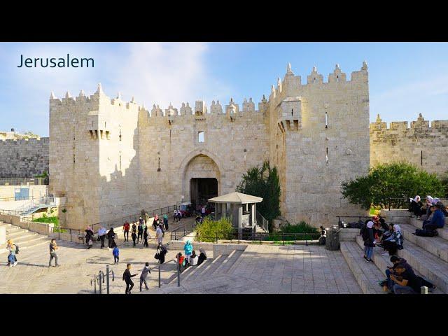 JERUSALEM. ALL GATES. Around the OLD CITY