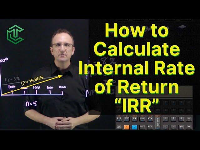 How to Calculate Internal Rate of Return “IRR”