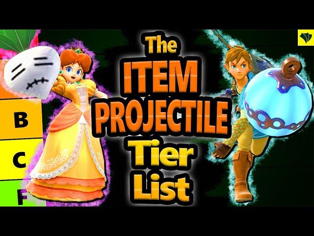 Ranking EVERY Item Projectile In Smash Ultimate!