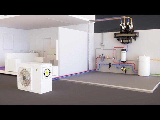 Components for heat pump systems