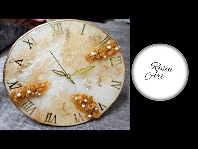 Resin Art work | Amazing Clock | Resin Art | Diy