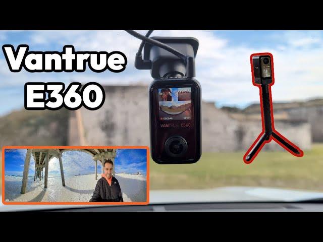 Vantrue E360: 360° Panoramic Dash Cam That Doubles As A 360 Action Cam!