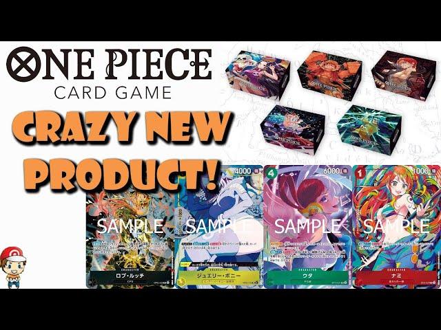 Brand New Product! One Piece TCG Storage Box Set Officially Revealed! (One Piece TCG News)