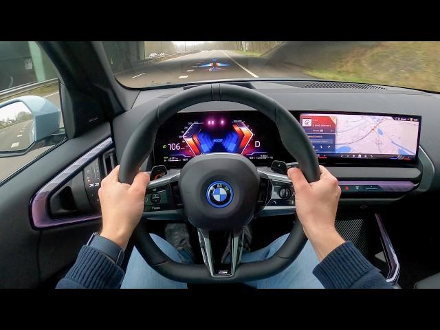 2025 BMW X3 30e xDrive | POV Test Drive