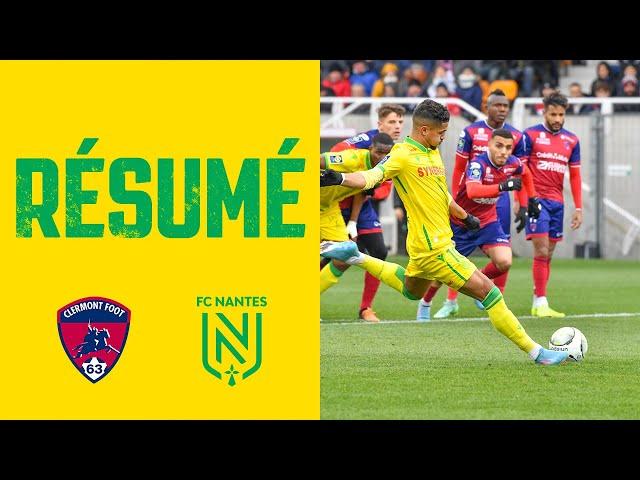 Clermont Foot 63 - FC Nantes : le match en 90 secondes