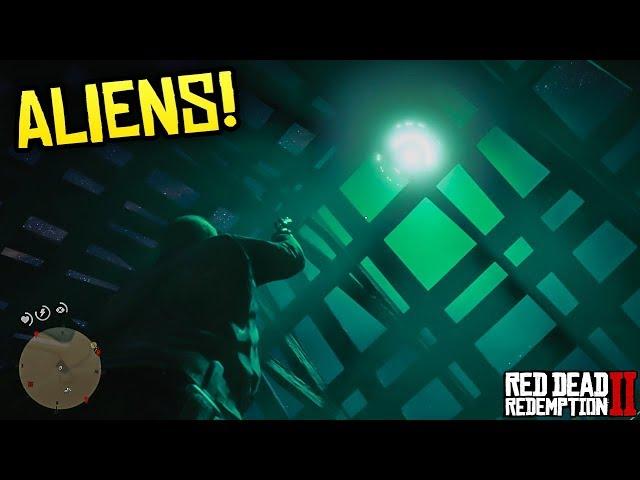 Red Dead Redemption 2 - SECRET ALIEN UFO EASTER EGG! How to Trigger & Find It!