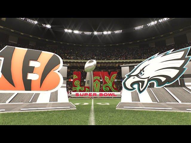 Madden NFL 25 - Cincinnati Bengals Vs Philadelphia Eagles Simulation SuperBowl 59 Predictions PS5