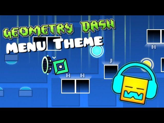 I made a Layout with the GD Menu Song...