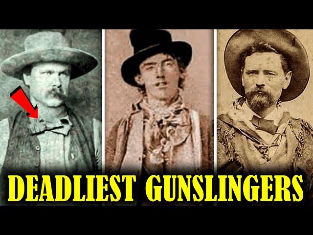 TOP 10 DEADLIEST Gunslingers In The History Of OLD WEST