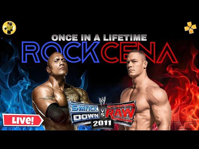 WWE Smackdown vs Raw 2011 : once in a lifetime | Rock vs Cena live  MrRkw tamil