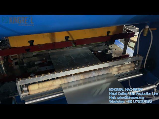 Coolant for the Metal Ceiling Tiles Production Line - KINGREAL MACHINERY