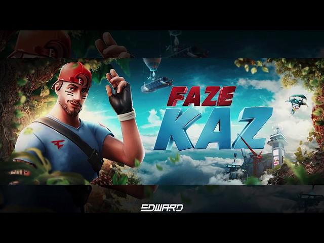 Faze Kaz Fortnite Banner - Speedart by EdwardDZN