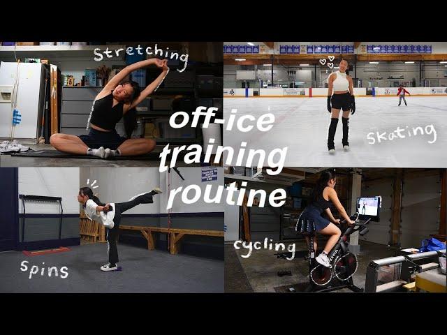 my off-ice routines as a pro-skater ️ | off-ice jumps, spins, exercises / a beginners guide ⭐️