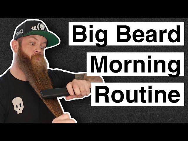 Big Beard Morning Routine Walkthrough - Doctor Nick's Amazing Man Stuff!