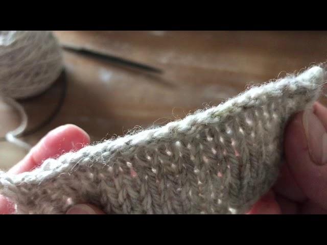 Icelandic Bind-Off (matches the German Twisted Cast-On)