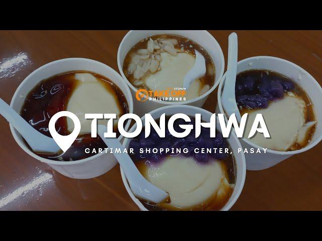 TiongHwa offers authentic Chilled Soy Beancurd (Taho) at Cartimar Shopping Center | #travelshorts