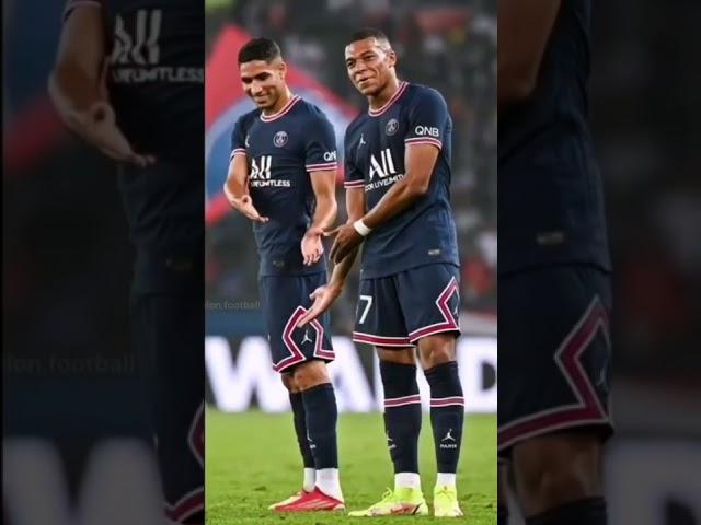 khaby lame react players football hakimi and mbappe funny moments