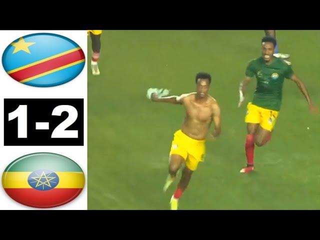 Ethiopia vs Congo dr 2-1 all goals Highlights 2024 Congo dr vs Ethiopia