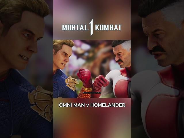 Omni Man Vs Homelander Intros Mortal Kombat 1 #shorts