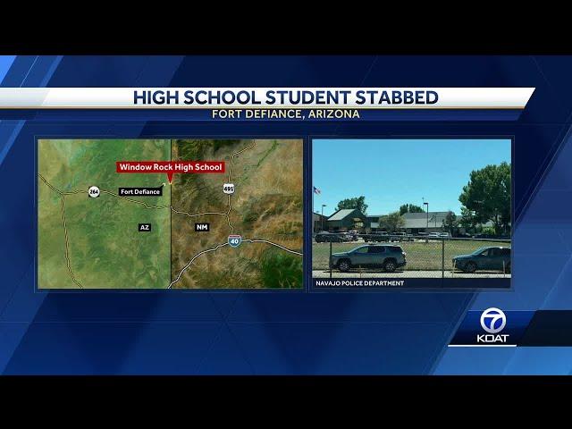 1 hurt in stabbing at Window Rock High School