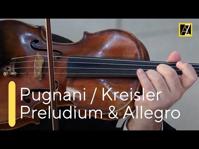 PUGNANI / KREISLER: Praeludium and Allegro | Antal Zalai, violin (16)  classical music