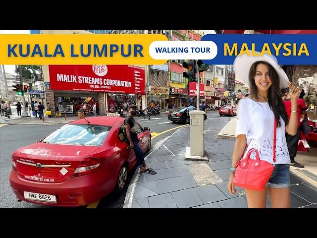 KUALA LUMPUR MALAYSIA 2024  Walking Tour | Malaysia Travel Vlog Adventure