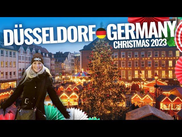 Düsseldorf, Germany |  Christmas Markets | Christmas 2023 | Full Tour
