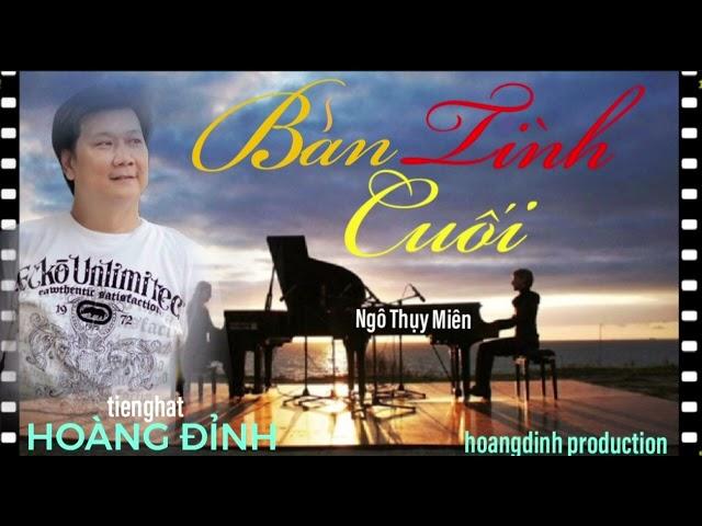 BẢN TÌNH CUỐI - HOÀNG ĐỈNH # HOANGDINH PRODUCTION # KARAOKE