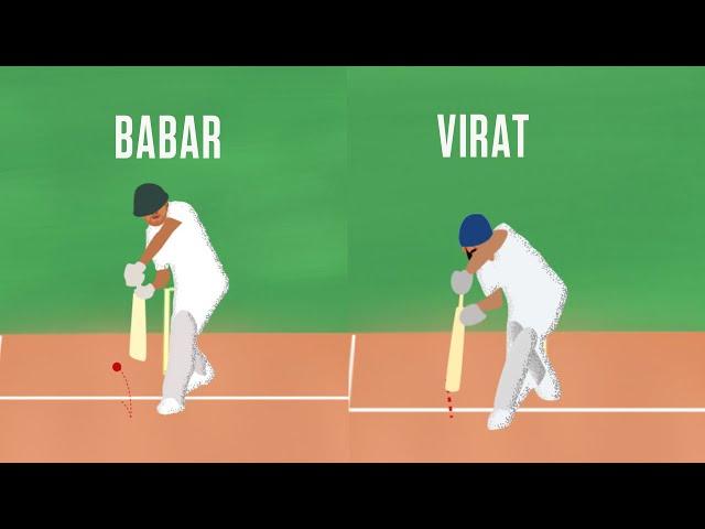 Babar Azam or Virat Kohli: Whose cover drive do you prefer?