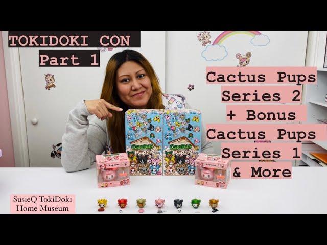 TOKIDOKI CON Part 1 | CACTUS PUPS Series 1 & 2 Unboxing | Sonic x Tokidoki Review