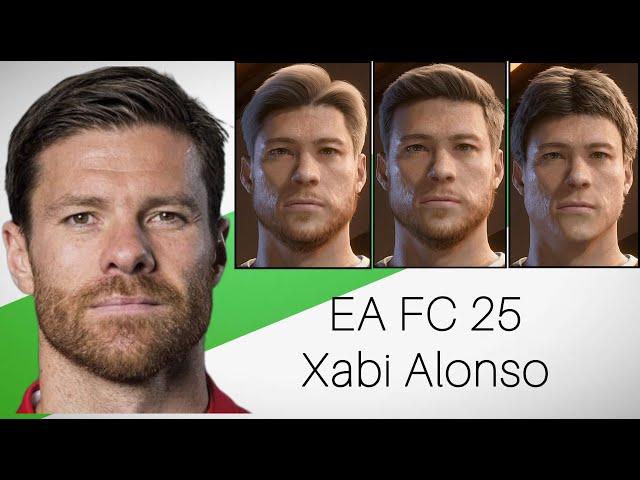 EA FC 25 - Pro Clubs | Xabi Alonso | Face Creation + Stats | ICON