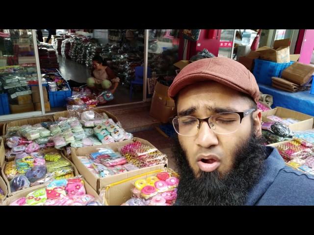 Jimmy a Geek Shopping at Yiwu Stock Market   China Wholesale Market for Selling on eBay