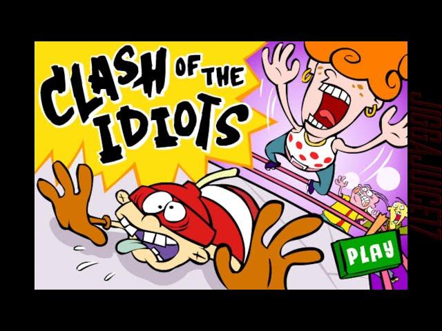 Ed, Edd n Eddy - Clash Of The Idiots Shockwave Game (No Commentary)