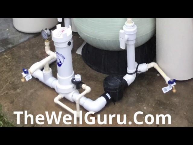 Best Home Well Water Filtration System for 2024.  Free ship, ready to install & built for your well.