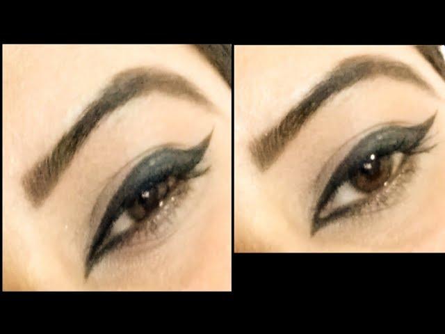 How to apply  cat  eyeliner || Natural beauty on duty ||