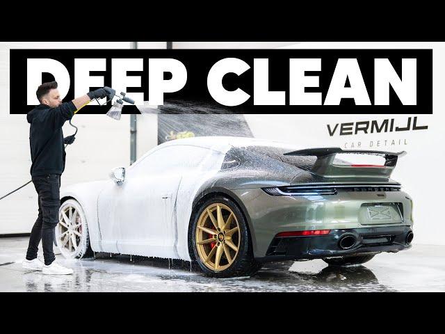 Cleaning a Porsche 911 Carrera 4 GTS - Exterior & Interior Detail