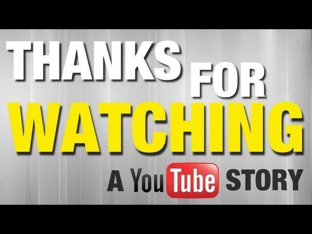 Thanks for Watching: A YouTube Story [OFFICIAL] | Raymond Strazdas
