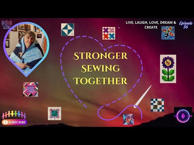 Let's Get Sewing! EP36  #sewing  #quilting  #diy  #livestreaming  #livestreaming