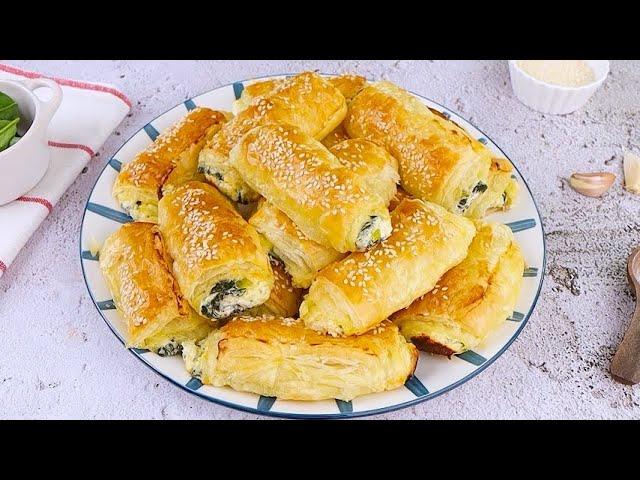 Spanakopita rolls: the Greek recipe for a tasty appetizer!